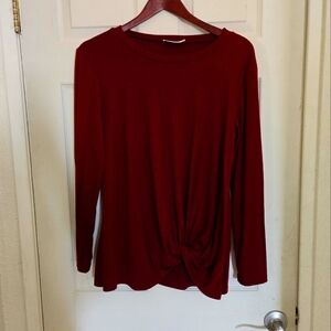 Knit blouse